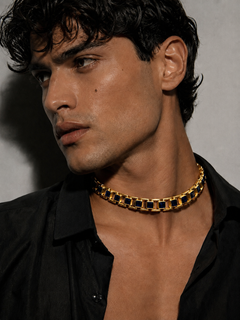 Obsidian choker