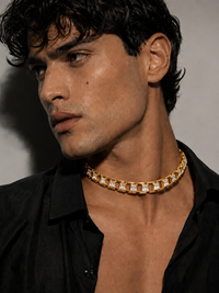 Obsidian choker