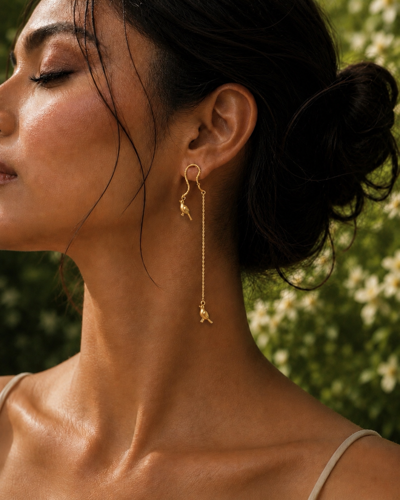 Hanging birds — Earring | JOOLHOUSE