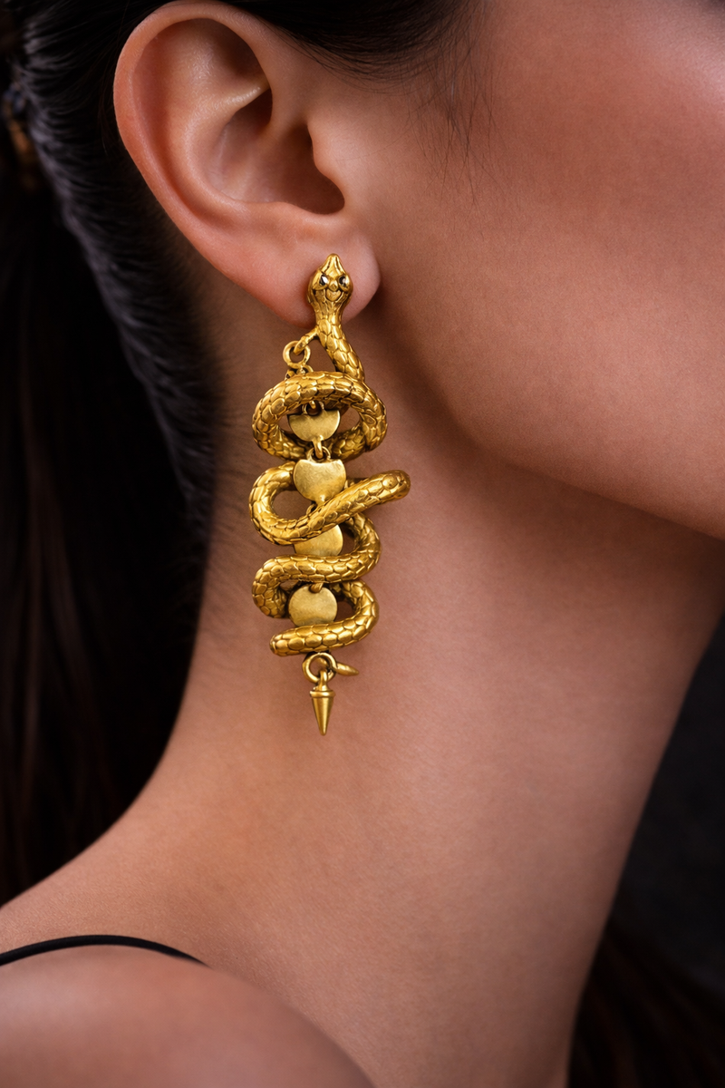 Moon Snake Silver — alternate view | JOOLHOUSE